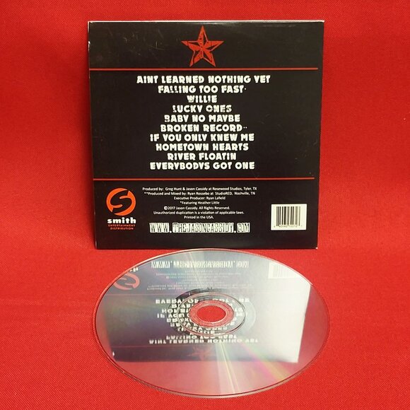 Jason Cassidy CD Signed 2017 - Picture 4 of 6